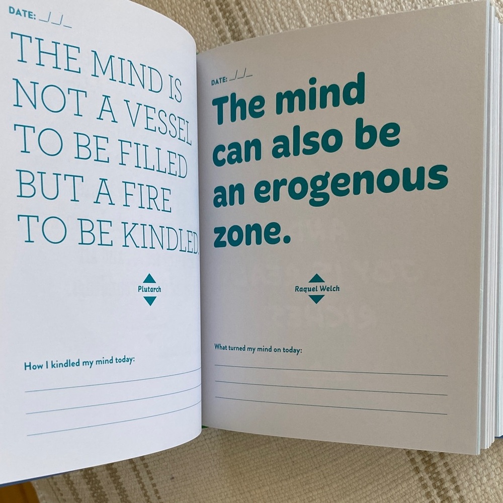 Blue Mindfulness Journal - Picture 5 of 8